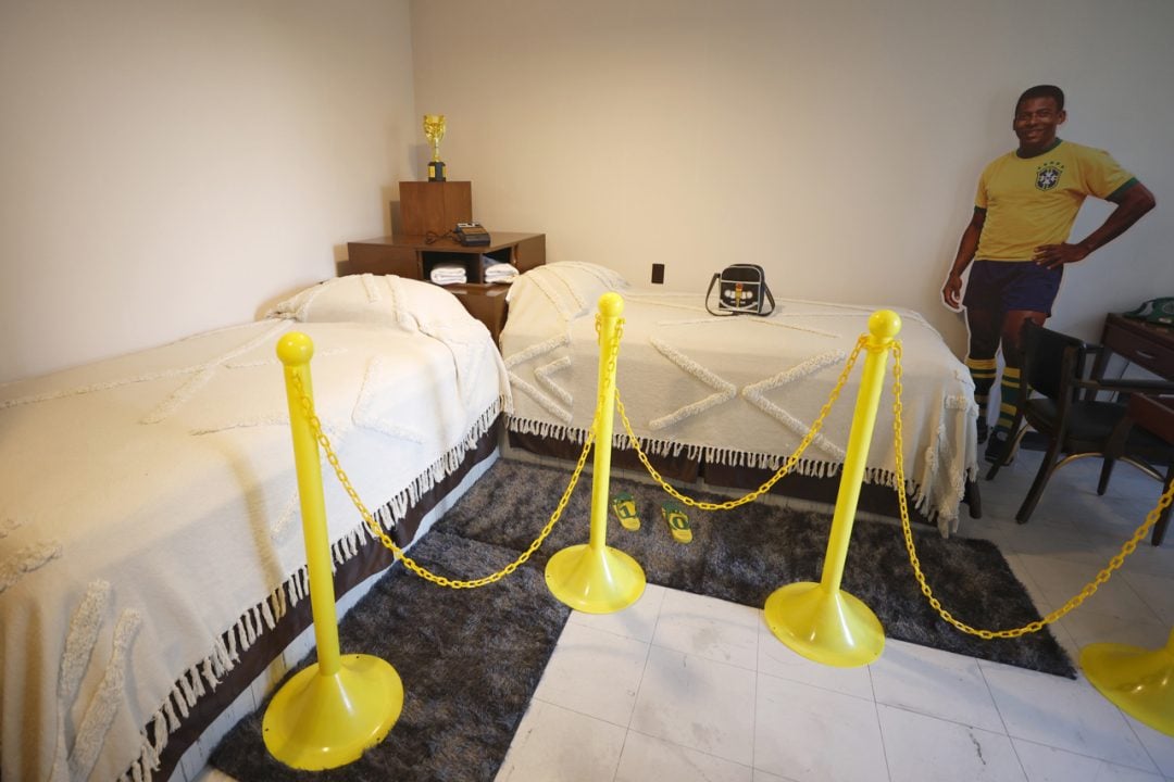 La habitación donde Pelé soñó antes de levantar la Copa del Mundo de México-70