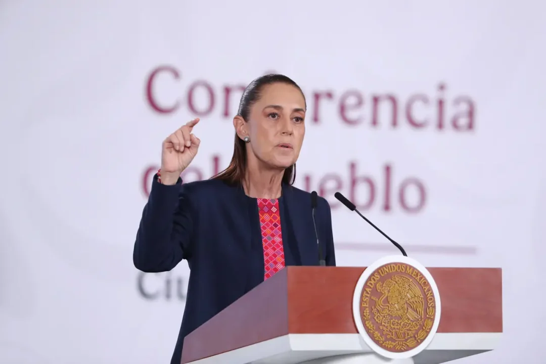 Sheinbaum dice que no reprimirá protestas de maestros a días del Mundial