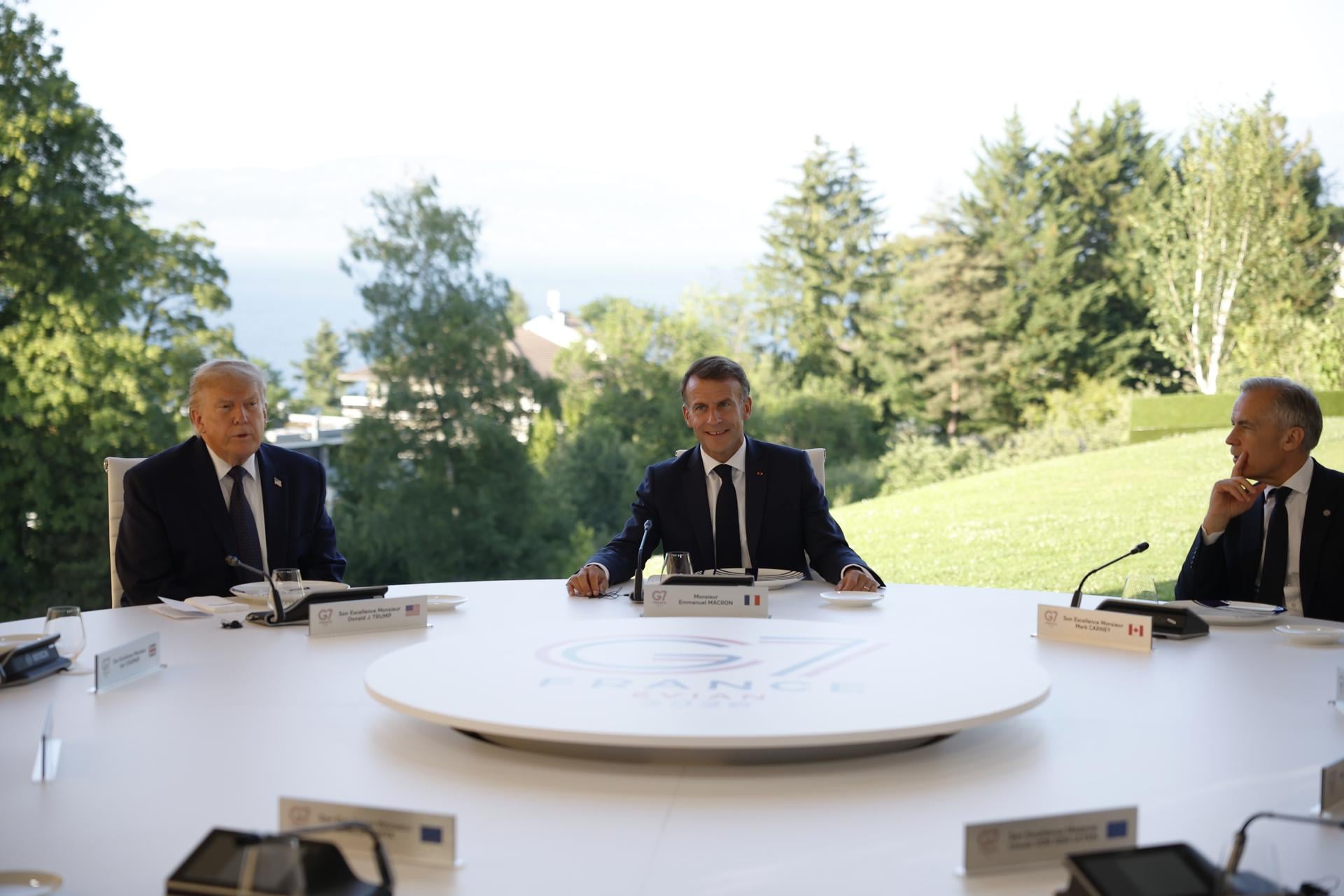Trump e Irán acaparan el protagonismo en el inicio de la cumbre del G7