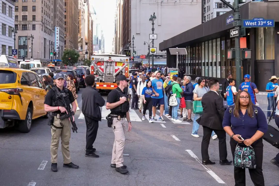 Casa de los Knicks con máxima presencia policiaca por Trump