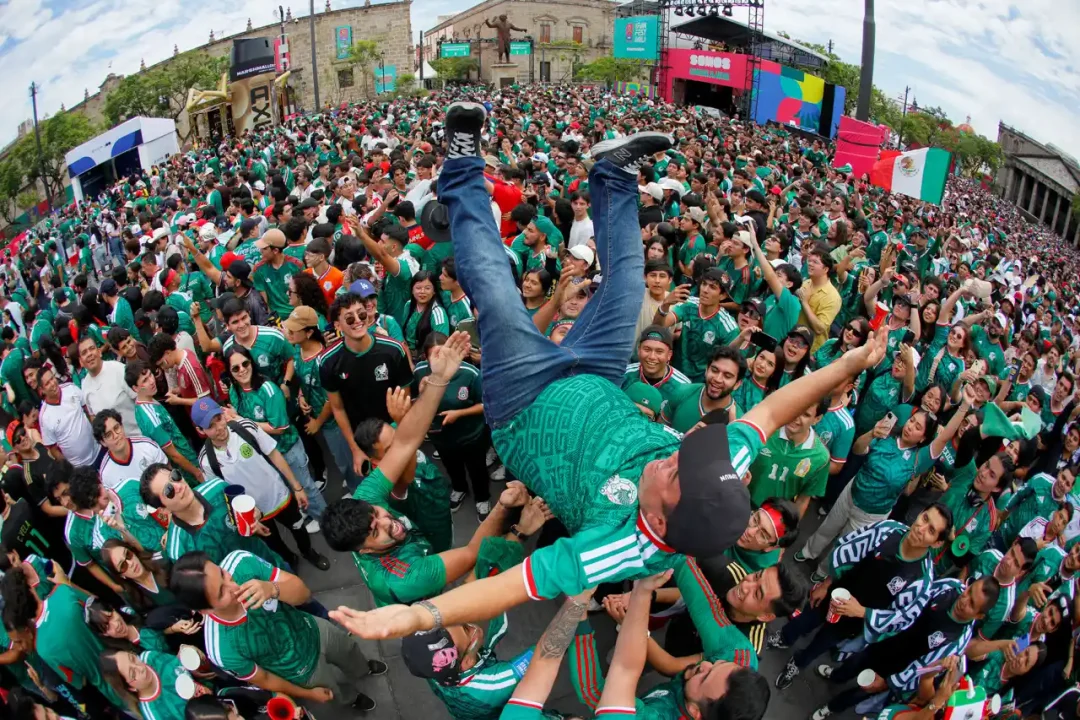 Guadalajara vive una euforia a horas del México-Corea