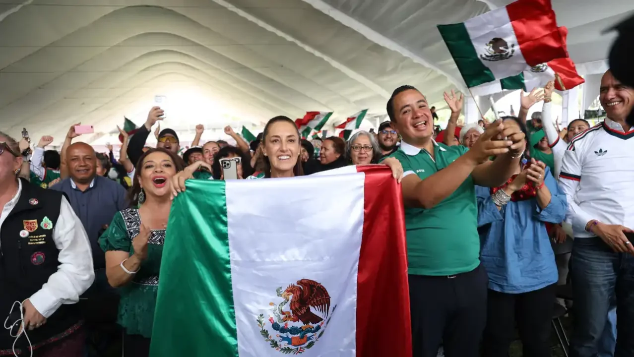 Sheinbaum comparte video en el Deportivo Hermanos Galeana en GAM donde verá la inauguración del Mundial