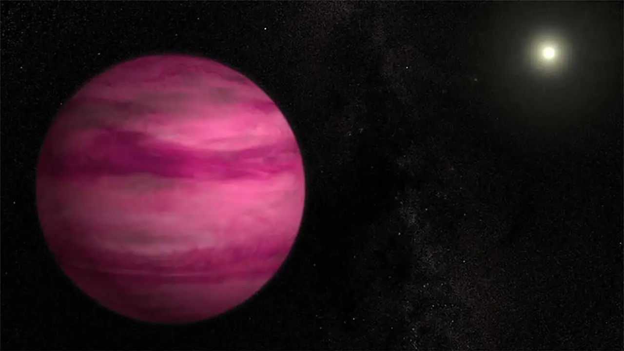 Telescopio James Webb escudriña el ‘planeta rosa’ y revela una sorpresa salina
