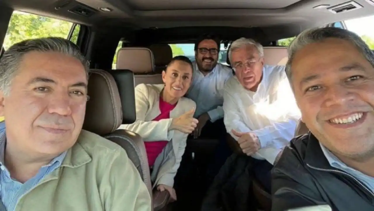 Critican a Sheinbaum por un posteo donde aparece con funcionarios de Sinaloa acusados por EU