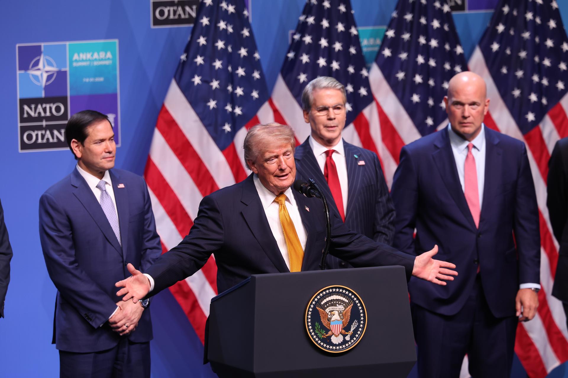 La OTAN resiste otra tormenta de Trump pero se prepara para más tras la cumbre