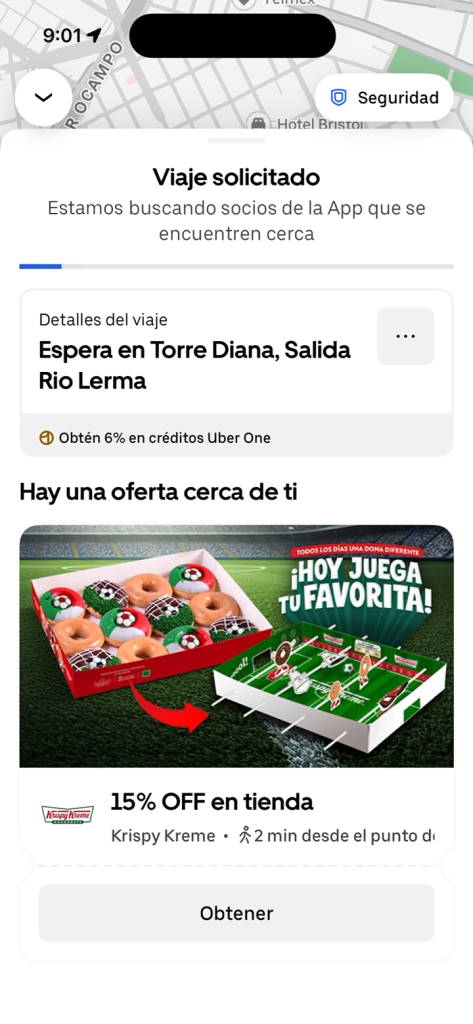 Destination Offers / Foto: Uber Advertising