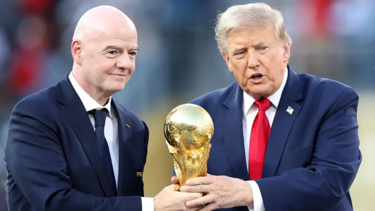 FIFA elimina a Trump de la foto de victoria de España en el Mundial