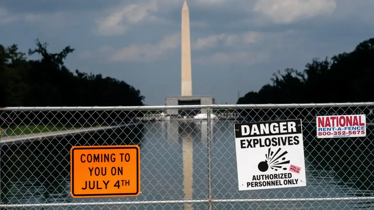 Mientras Estados Unidos cumple 250 años, Washington, D.C. está en construcción