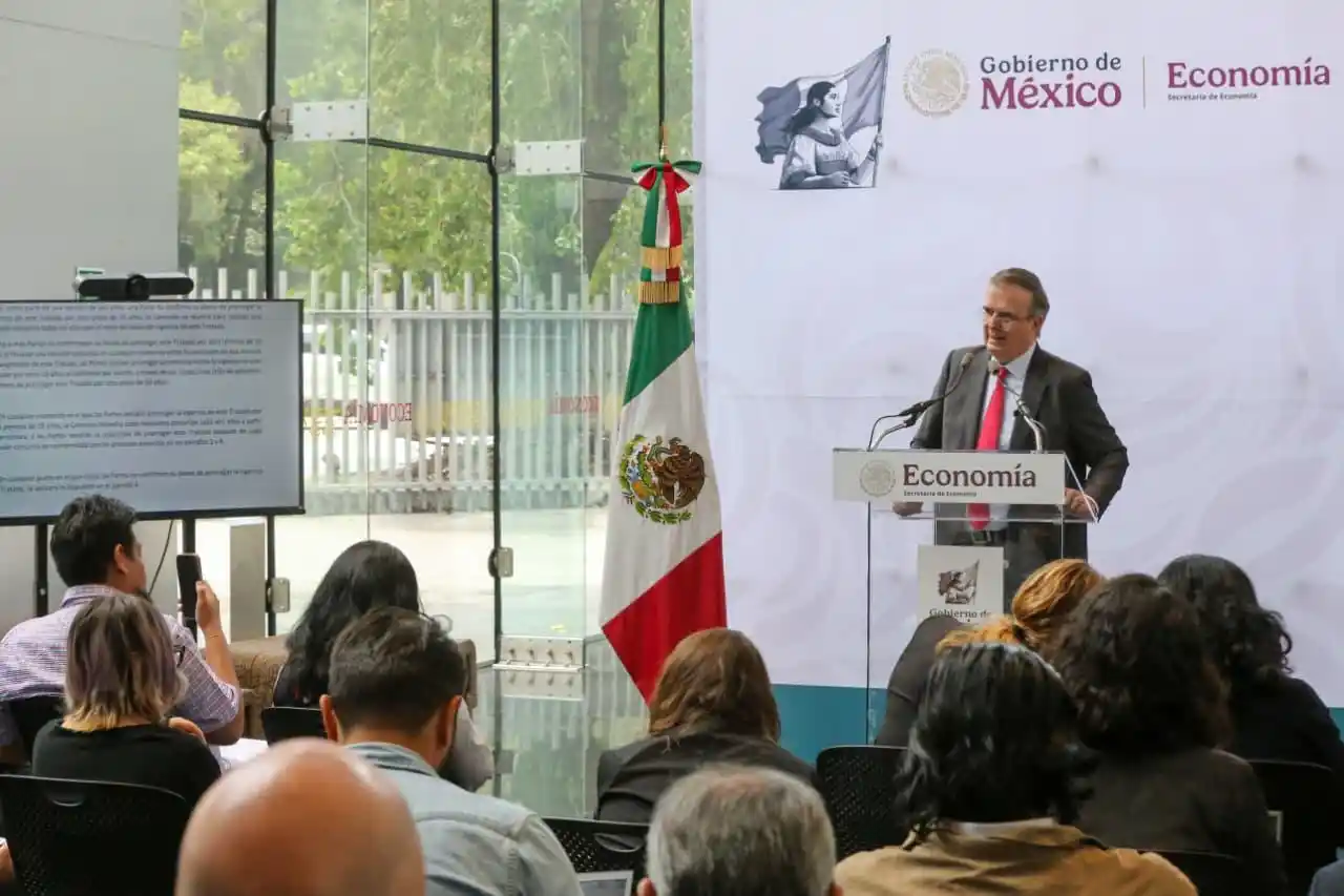 Ebrard descarta que inversión extranjera se afecte por la revisión anual del TMEC