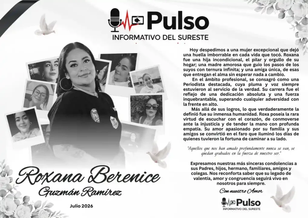 ONG piden respuestas urgentes tras asesinato de periodista Roxana Ramírez
