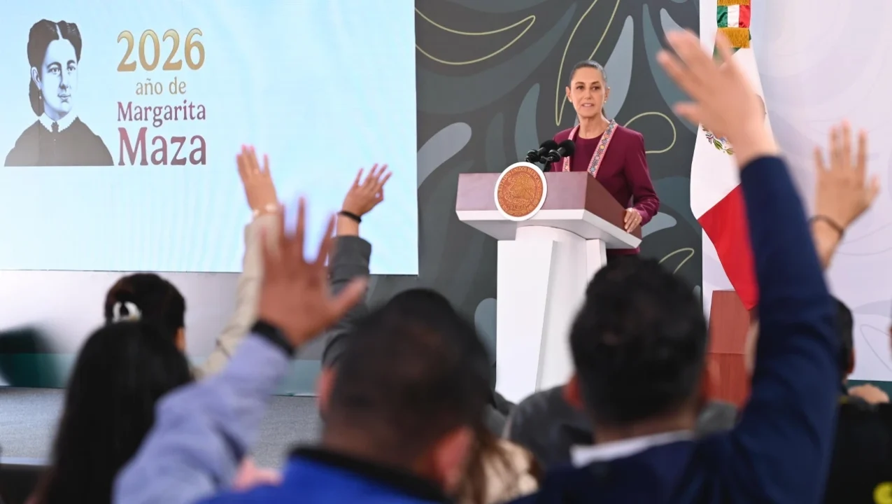 Sheinbaum destaca que primera revisión anual del TMEC va ‘muy avanzada’